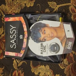 Remy Fiber Short Razor Cut Wig